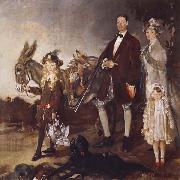 Sir William Orpen The Vere Foster Family France oil painting artist